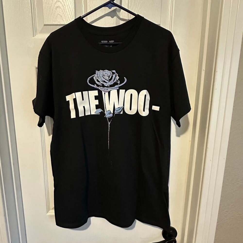 POP SMOKE x VLONE The Woo  Black Mens Size Large
